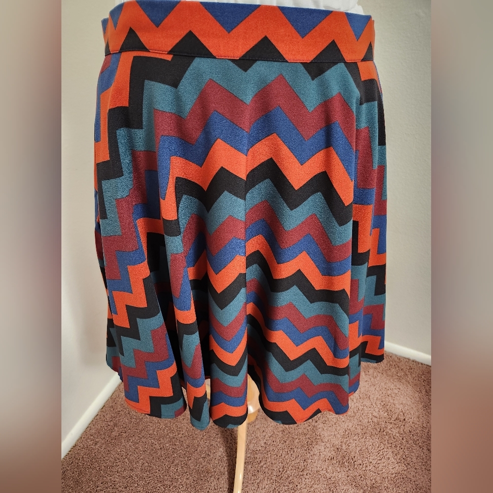 Mini Modcloth Just This Sway Skirt in Multicolor  2X